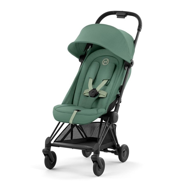Коляска прогулочная Cybex Coya Leaf Green Matt Black